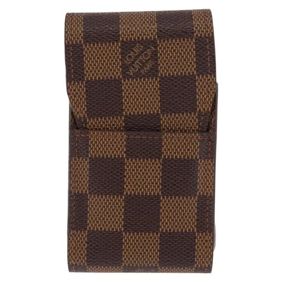 LOUIS VUITTON Damier Ebene Etui Cigarette Case